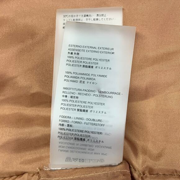 OOF WEAR Size S Brown Lavender Polyester Faux Fur Zip Up Jacket - Picture 7 of 7